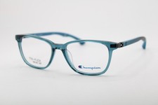 NEW CHAMPION CHEER C03 TRI-FLEX CLEAR BLUE AUTHENTIC EYEGLASSES 49-16 picture