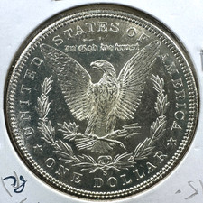 1881-S $1 Morgan Silver Dollar PL,  Cameo looking Reverse (90674) picture