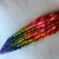 20 Rainbow Ombre Transitional Dreads Dreadlocks Hair Extensions picture