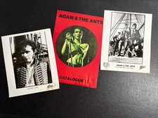 Adam & The Ants Vintage Press Kit Catalogue Promo Photos Kings Wild Frontier picture