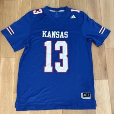 Adidas Kansas Jayhawks Aeroready Men’s Size XL “Omie D” #13 Custom Jersey picture