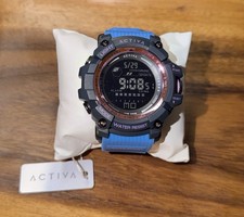 Activa x Invicta ACW8020-007 Digital Men’s Watch 56mm Blue/Purple NEW picture