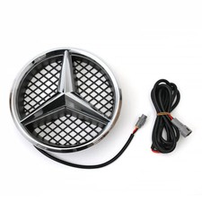 For 06-14 MercedesBenz W204 LED Light LOGO Front Grill badge silver Star Emblem。 picture