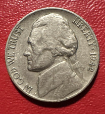 1942 D Jefferson Nickel=FREE SHIPPING=ZittyCoinsandCards picture