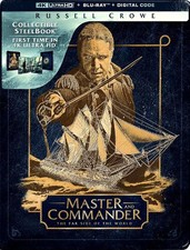 Master and Commander: The Far Side of the World (Steelbook) [New 4K UHD Blu-ray] picture