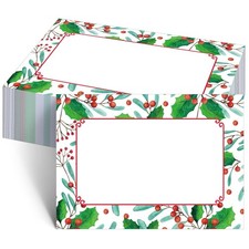 Geetery 100 Pack Christmas Disposable Paper Large, Green, Multicolor  picture