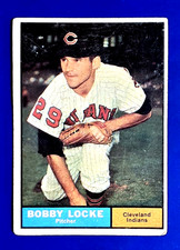 1961 Topps #537 Bobby Locke HIGH NUMBER SHORT PRINT Indians Star SP *GWCARDS* picture