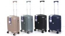 55cm Cabin Suitcase Lightweight Hardshell Carry Luggage 4 Spinner Wheel Bag picture