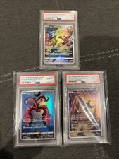 Galarian Moltres, Zapdos, and Articuno PSA 10 Japanese 2022 Vstar Universe picture