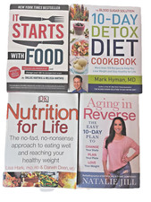 It Starts With Food, Aging In Reverse, Nutrition For Life, 10-Day Detox Cookbook picture