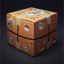 Pokémon TCG Mystery Box w/ Sealed Packs Birthday Surprise Gift For Collectors picture