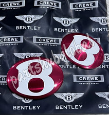 NEW Hood & Trunk B emblem badge for Bentley Continental GT GTc Flying Spur picture