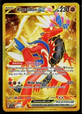 Koraidon ex Holo Hyper Rare SV01: Scarlet & Violet Base Set 254/198 NM picture