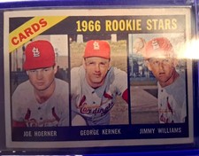 Rare (SP)  1966 Topps #544 Rookie Stars Cardinals Joe Hoerner Kernek Williams picture