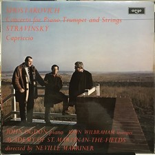 Shostakovich* / Stravinsky*, John Ogdon Piano, John Wilbraham Trumpet, Academy O picture