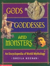 Gods, Goddesses, and Monsters: An Encyclopedia of World Mythology - GOOD picture