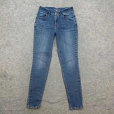 Maurices Jeans Women's Blue M High Rise Skinny Stretch Denim picture
