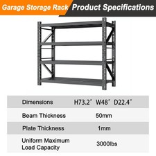 Heavy Duty Garage Shelving,73
