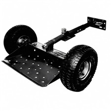 Jungle Jims Jungle Wheels 2-Wheel Mower Sulky Black | Heavy-Duty Lawn Equipment picture