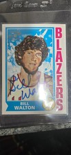 1996 Topps Stars Bill Walton Certified Auto Autograph RC Reprint #47 - Clean picture