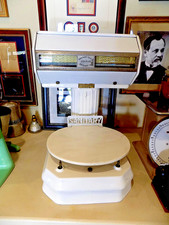 Vintage Sanitary Scale Co. Porcelain on Metal Very Heavy In Excellent Condition. picture