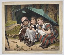 After Joseph CLARK (1834-1926) - Three Friends - Goupil Photograph - Model picture