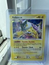 Pokemon TGC 2007 Shattered Holo Secret Wonders Raikou 16/132 picture