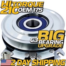 HiTorque 210ftlb (OEM 175) BIGBearing Billet Pulley PTO Clutch for Warner 5218-5 picture