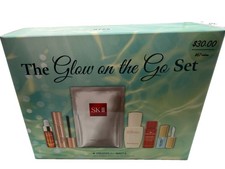 Macy’s Glow On The Go 6 Pc Set SK-II Sunday Riley Dolce Gabbana Lancome NEW picture