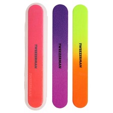 Tweezerman Neon Hot Nail Filemates 3 Count Professional Dual-Sided Nail Files picture
