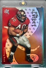 MIKE ALSTOTT RARE HOLO REFRACTOR FOIL SPORTS CARD BUCCANEERS BUCS MINT picture