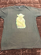 Lucasfilm Vintage 1980 Star Wars Yoda Graphic T-Shirt Empire Strikes Back picture