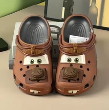 Tow Mater Crocs Disney Pixar Brown Clogs Adult Unisex picture