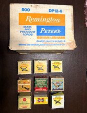 Vintage Remington Peters Duck & Pheasant Loads Nitro Express High Velocity Boxes picture