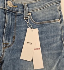 New Hudson Krista Super Skinny Medium Wash Denim Jeans - Size 26 picture