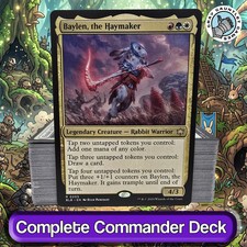 Baylen, the Haymaker COMMANDER DECK Tokens Counters Aggro Naya MTG Custom EDH picture