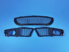 09-11 BMW E90 328I 335I FRONT M-SPORT BUMPER LOWER GRILLE GRILLES TRIM SET OEM picture