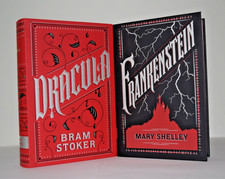 New Dracula Frankenstein by Stoker & Shelley Soft Leather Collectible Set  picture