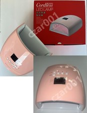 NEW DND CORDLESS – Rechargeable UV/Led Lamp - YOUR CHOICE OF PINK OR WHITE picture