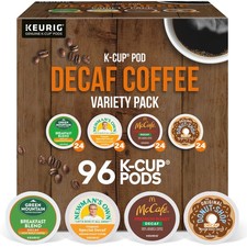 Keurig Decaf Coffee Variety Pack, Keurig K-Cup Pods, 96 Count picture
