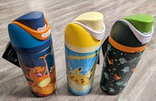 Owala x Pokemon FreeSip 16oz Set Charizard Pikachu Kanto Target Exclusive LOT picture