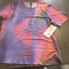 Lululemon Fast and Free Short-Sleeve Shirt Race Length Multicolor Men’s large  picture