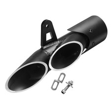 38mm-51mm Dual Outlet Motorcycle Exhaust Muffler Tail Pipe For Yamaha YZF-R6 picture