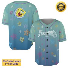 New Arrivals - Braves SpongeeBob Giveaway Jersey - All Size picture