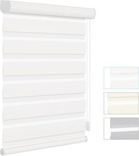 Changshade CUSTOM Dual Zebra Blind Light Filtering Horizontal Shade Roller Blind picture