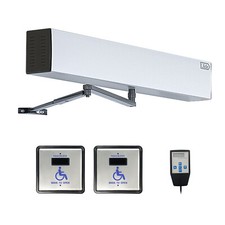 Olide ADA Automatic Door Opener Touchless Sensor Open Door+2PCS Wired Square picture
