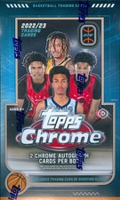 2022-23 Topps Chrome Overtime Elite Basketball Factory Sealed Hobby Box picture