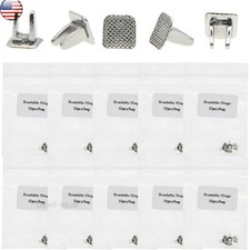 US 100Pcs Dental Orthodontic Bite Turbos Openner Tongue Tamers Bondable Hinges picture