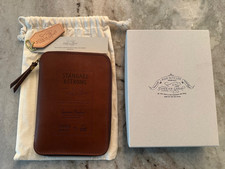 The Superior Labor Stamped Series Leather Zip Organizer A6 NEW LE picture