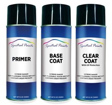 For BMW 198 Royal Blue Metallic Spray Paint Compatible picture